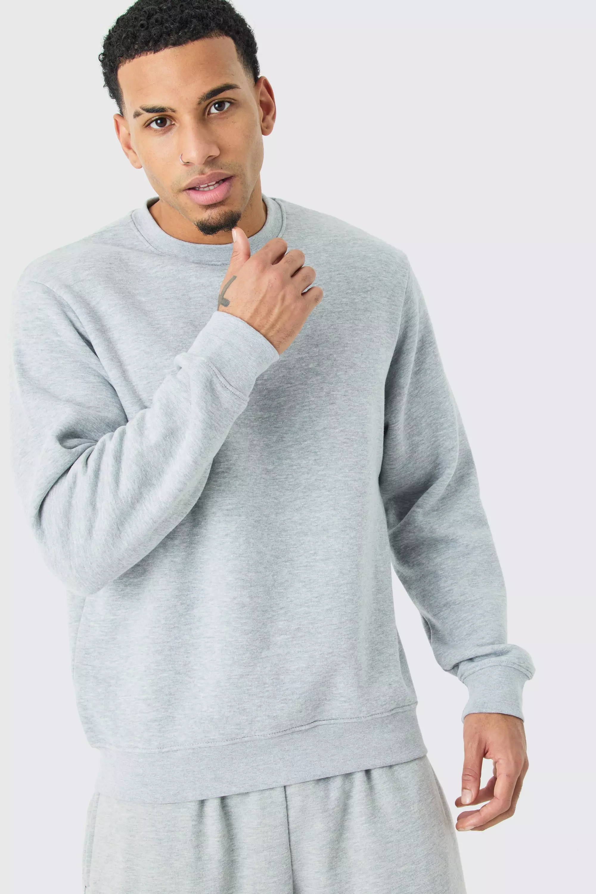 Basic crew neck discount sweatshirts